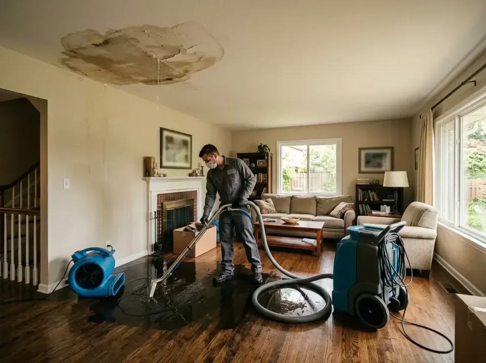attic-pipe-burst-ceiling-drip-008 — frequently asked questions, Water Damage Restoration & Carpet Care in Budd Lake, NJ